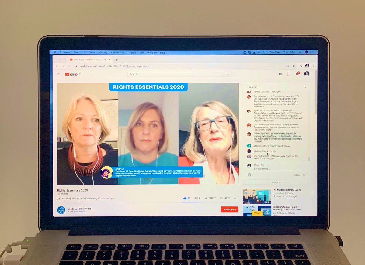 Bark_Digital's tweet photo. It’s #virtualevents season. We loved working with @LondonBookFair to remotely produce this LIVE event including a mix of pre-recorded and live video content straight to a pre-registered audience via YouTube! 🎥🖥 https://t.co/15PeviLSA6