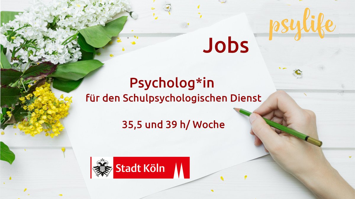 psylife_de's tweet photo. Du hast Interesse an #Schulpsychologie? In Diagnostik bist du fit, #Fortbildungen zu geben ist für dich ein Kinderspiel? 💪🏾Dann schau doch mal auf https://t.co/Dm8QF7xfez vorbei! Dort haben wir vom Schulpsychologischen Dienst der Stadt Köln gleich zwei #Job-Angebote für dich. 👩🏽‍🏫 https://t.co/LV8HxUZC42
