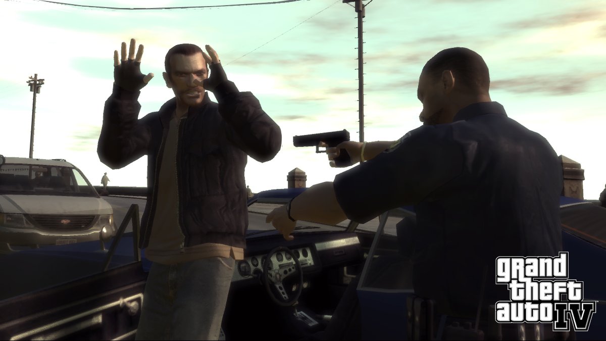 GTAonlineNews's tweet photo. Grand Theft Auto IV was released 12 years ago today. https://t.co/EOX32YWOIi