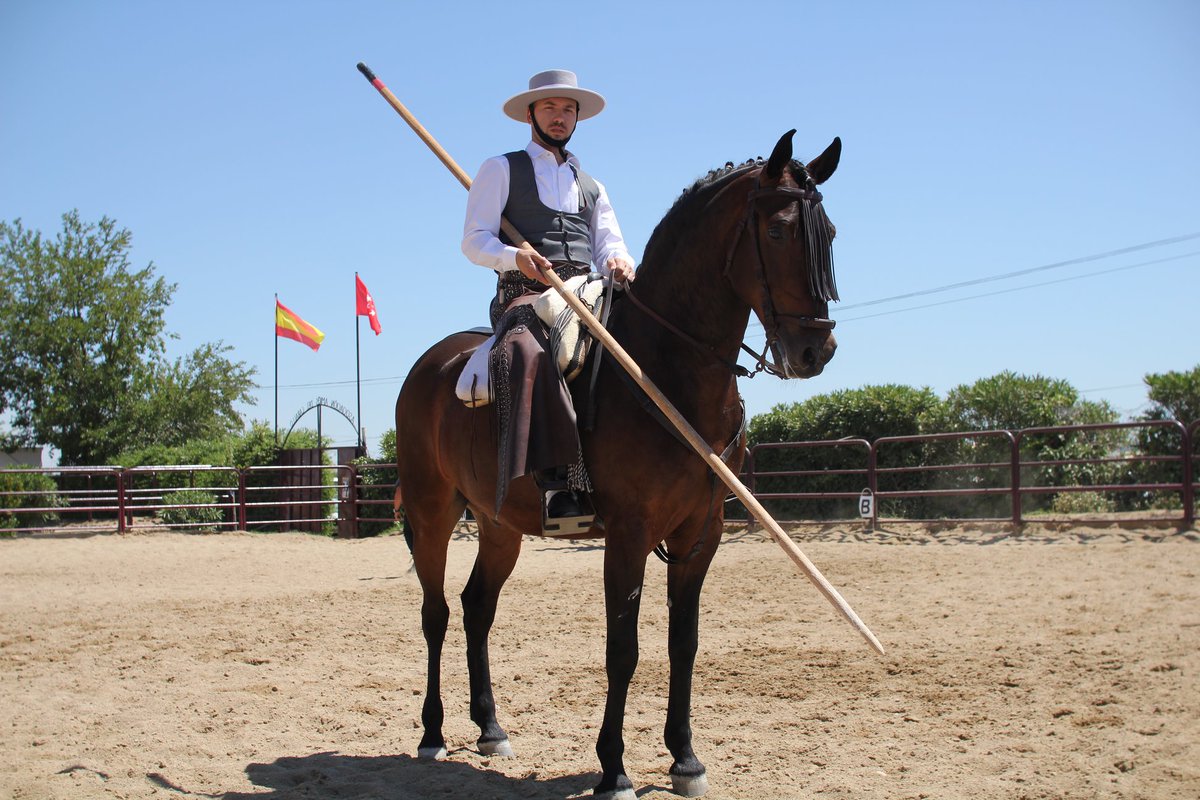 ¿Doma Vaquera? 
Es una de las disciplinas que <a href="/Amigoscaballo/">Amigos del Caballo</a> emplea en los caballos para conseguir dominio y equilibrio para situaciones de un entorno campestre. 🏇🐎🏇🐎