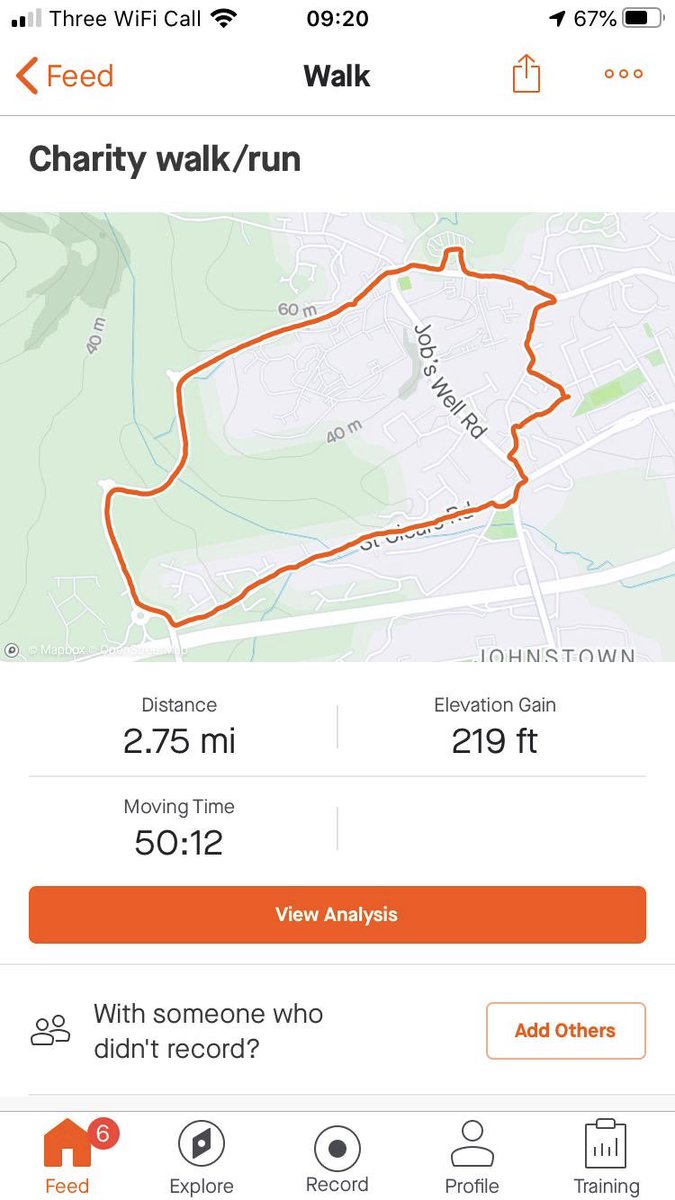 LaugharneRFC's tweet photo. Steff Davies doing 2.7 miles in his morning walk 🟡🔵 https://t.co/lOua888fxH