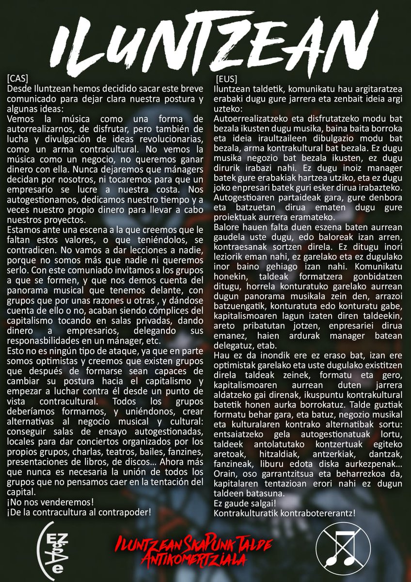 Gure ideiak ez daude salgai!!! 🔥🔥