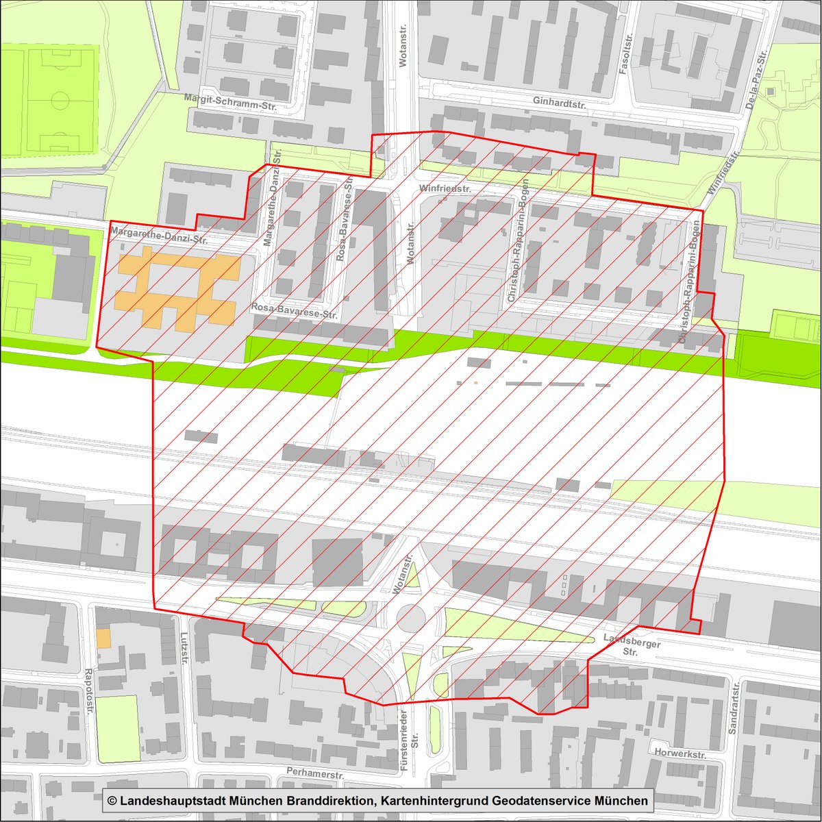 BFMuenchen's tweet photo. Bei Bauarbeiten an der 2. Stammstrecke wurden bei Sondierungsmaßnahmen zwei verdächtige Objekte gefunden. Am Wochenende findet eventuell eine Entschärfung statt. #wirfuerMuenchen #ALLEfürMünchen Alle Infos: https://t.co/oelnW9MB91 
Evakuierungszone: https://t.co/U3iWMrL5bM https://t.co/f1arI0Ucn9