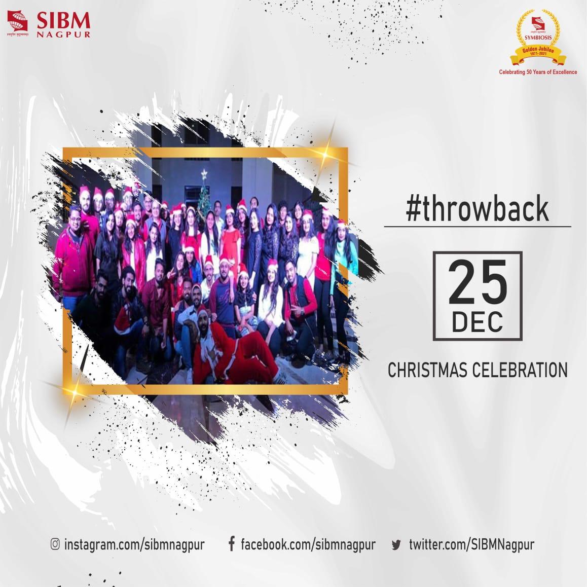 SIBMNagpur's tweet photo. During this unfortunate lockdown, lets refresh our memories with all the fun we had so far. Lets begin #throwback
#missingcampuslife #missingfun #christmascelebration #success #siu #sibm #sibmnagpur #symbiosis #bestbschoolnagpur #symbiosisnagpur #stayhome #staysafe #stayhealthy https://t.co/IfWGCIRW14