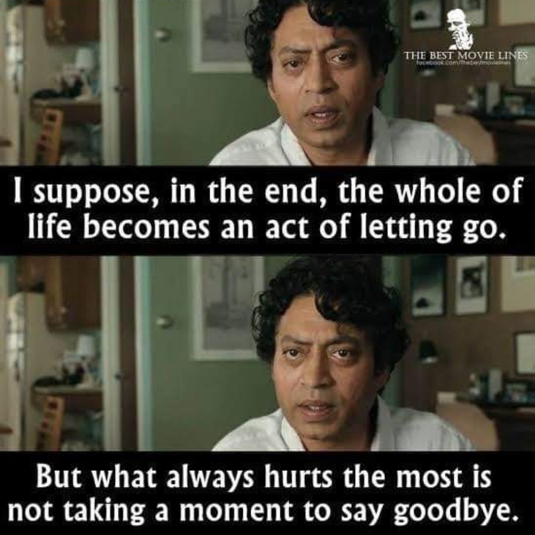 mampibarman's tweet photo. RIP #IrfanKhan 😞 https://t.co/r3CjHP1FHW