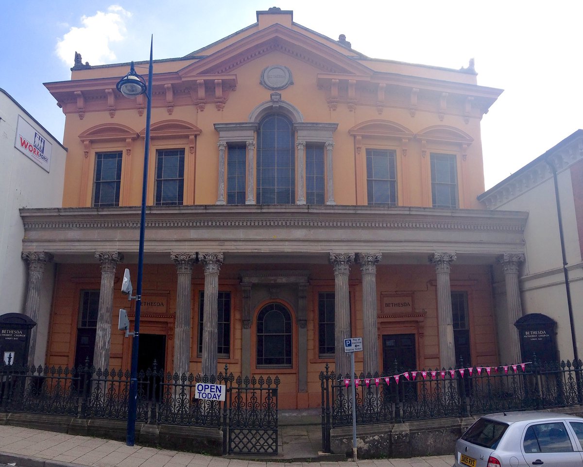 9/ Bethesda Methodist Chapel was a finalist. It’s one of the largest & most ornate Methodist Chapels in the UK. Closing in 1985 the building rapidly deteriorated until the Historic Chapels Trust bought it in 2002. They’ve since begun a phased restoration & it is well on its way.