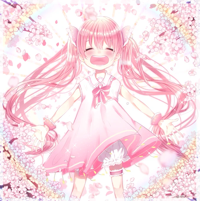 桜ミク満開! 