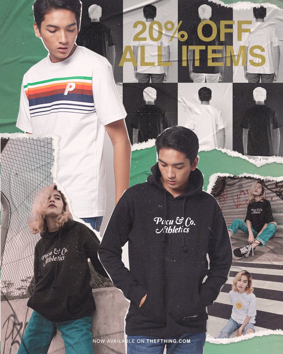 We're offering 20% OFF ALL ITEMS when you shop at theFthing.com just to make it a little easier on the pocket during this pandemic situation. Grab yours now!