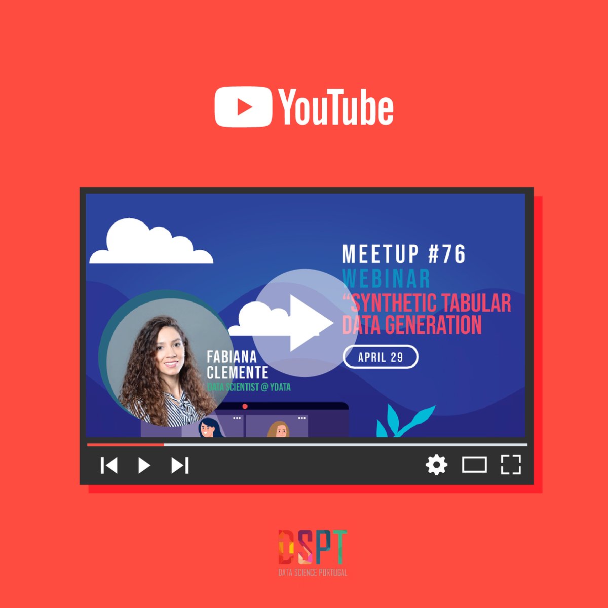 datascience_pt's tweet photo. We're adding another great way to view and participate on our Webinar.

Please be sure to check in later at 6:30 pm at our https://t.co/cySLMcyJtk page as we'll be disclosing our live link to Youtube: https://t.co/KjaSSzEmys

#DSPT #DataSciencePortugal #DataScienceWebinar https://t.co/V8QZPyYqBN