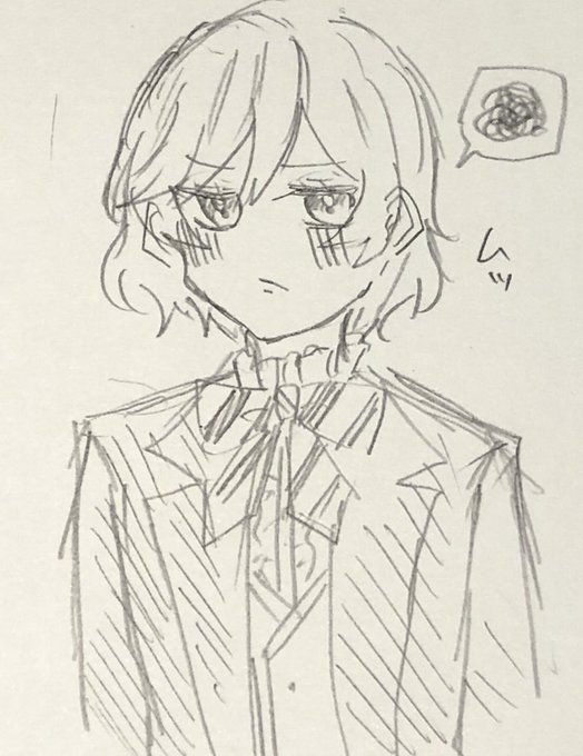 エペルくん落描き☺ 