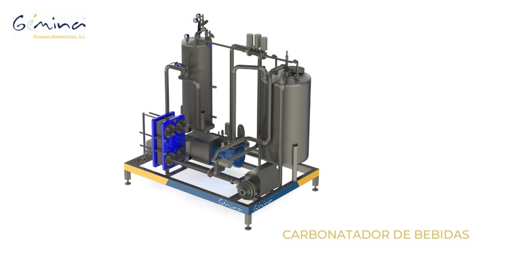 GeminaProcesos's tweet photo. #Carbonatador de #bebidas 👈 #Maquinaria Gémina 
Diseño y fabricación de soluciones innovadoras para el #procesado y #envasado de alimentos. https://t.co/m6V3b3TXbn 👈 Industria #Bebidascarbonatadas #zumosybebidas #industriacervecera #cerveza #sectorvinícola #vino #refrescos https://t.co/nyAVc5lBOL