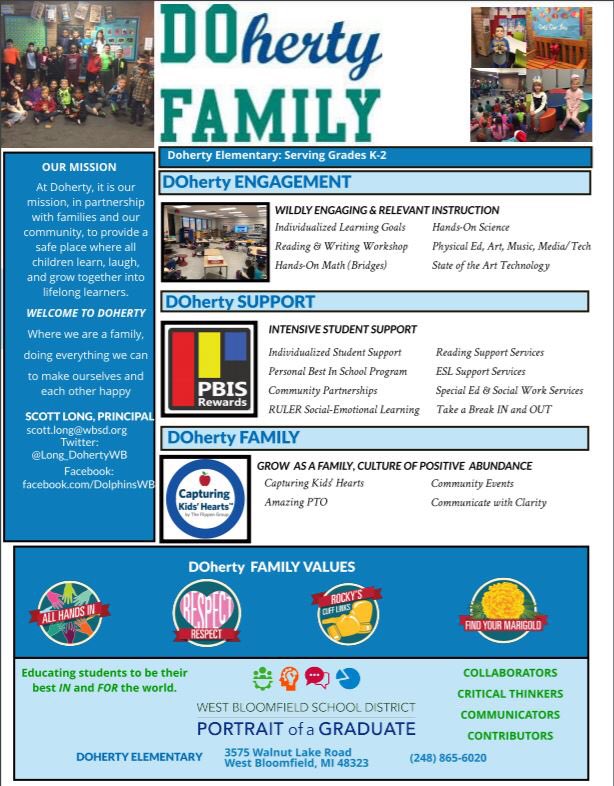 Would love to welcome you to the WB And DOherty FAMILY.  Enrollment is open for new students. #DOhertyFAMILY