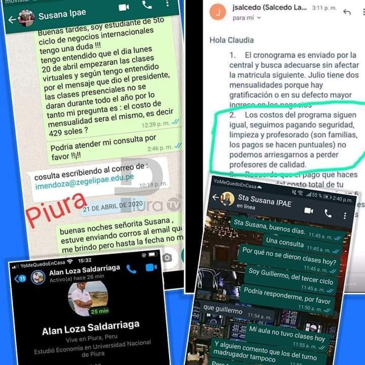 Solanllelyn1's tweet photo. @JulianaOxenford @atvpe #ZegelIpaeescuchanos nos parece injusto que nos cobren igual encima las señales estan mal . En cada aula vortual se conectan todas las sedes de piura chiclayo . Iquitos cuando nosotros pagamos para que nos enseñe a cada salon y imposible que nos cobren el precio igual ... https://t.co/JCfXd0gaCd