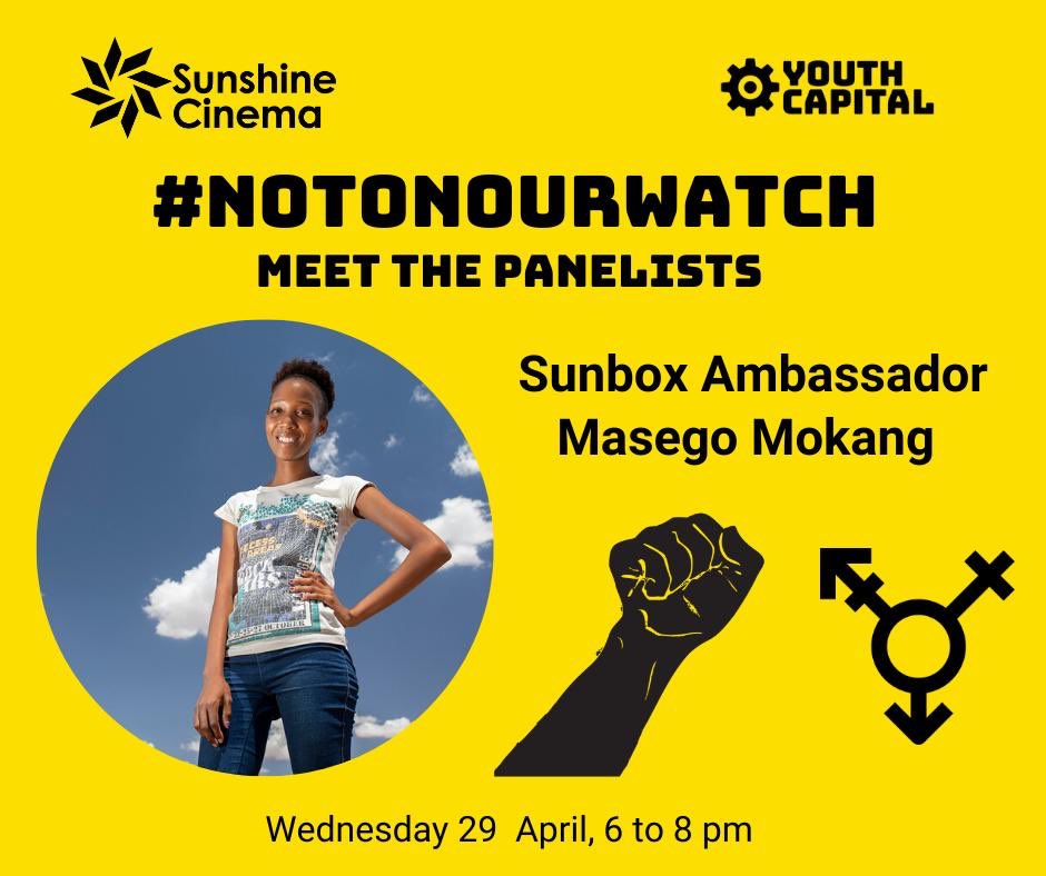 HlubiMboya's tweet photo. Next up.... from 6pm tonight with @YouthCapitalSA and some fantastic #SunboxAmbassadors as panelists - click the link https://t.co/qgUP0Q0tKi⦠#NotonOurWatch #GBV #SparkConversations #SwitchGea
@SunshineCinema π»πΏπ¦πβπΏπ¬π§ππ½π https://t.co/u4DNe50zH2