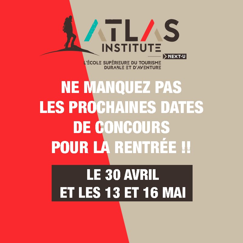 ATLAS_inst_'s tweet image. Les dernières dates des concours d&apos;admission pour la rentrée approchent à grand pas!
-
Ne manquez pas les prochaines dates:
Le 30 avril et les 13 et 16 mai
-
Retrouvez toutes les informations sur notre site web.
-
#Bordeaux #Lyon #Paris