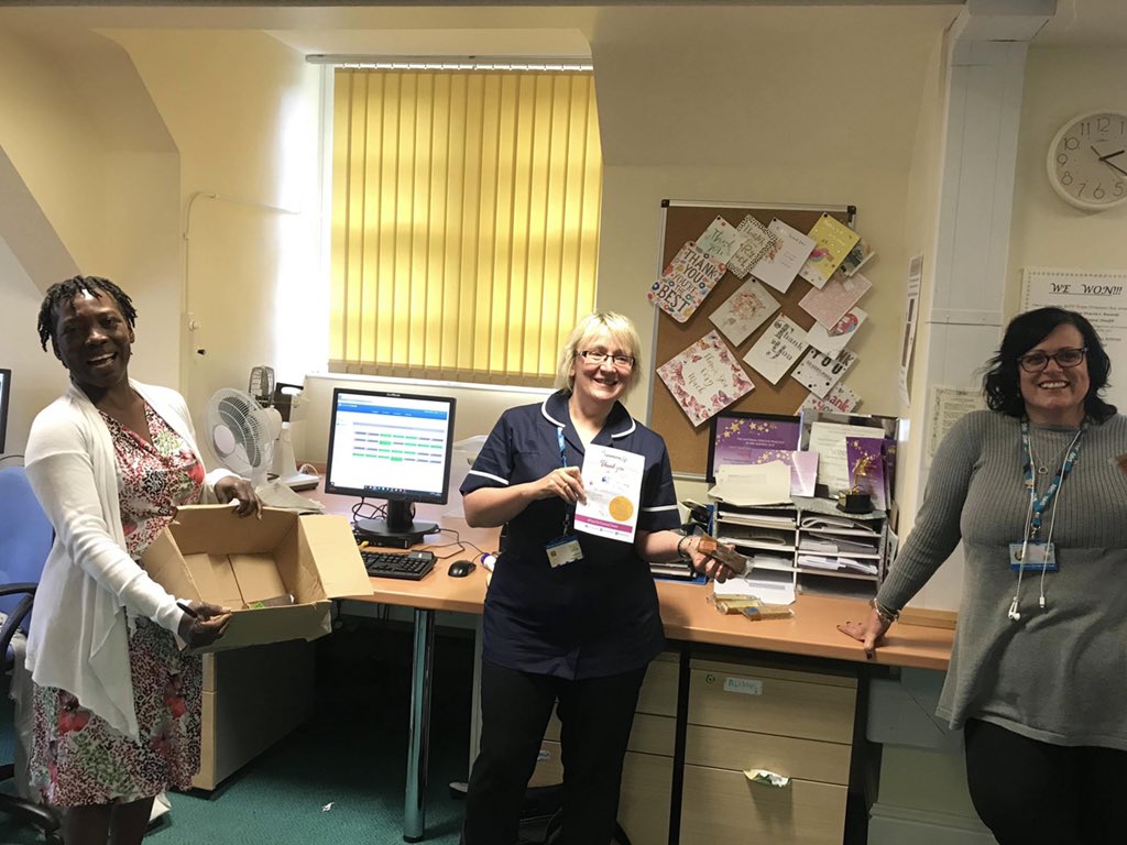 emmacbolton1985's tweet photo. Thank you to https://t.co/4KhxpQpJSW from the Pennine RITT for our donation of cakes! They are much appreciated! #PennineRITT #PassOnSomeCheer @WeAreLSCFT @SalWalker40 @pacullen123 https://t.co/x40wH1Nd3r
