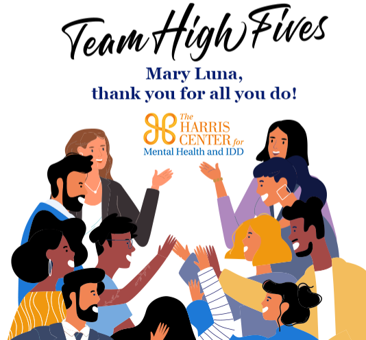 TheHarrisCTR's tweet photo. Our Harris Center team is filled with amazing, dedicated and talented individuals. During this difficult time, they continue to help transform the lives of individuals with behavioral health and IDD needs. In today’s #TeamHighFive, we recognize Mary Luna!
https://t.co/BjA6F3j9fj https://t.co/1bQ5IJ7wXd