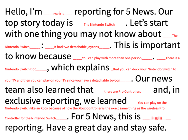 MrCookSchool's tweet photo. After watching the first edition of '#NBCNightlyNews' Kids Edition, #MWWolverines 5th graders anchored their own news reports on a topic of their choice! Lots of fun via @Flipgrid! #FutureReady204 https://t.co/VgvXvOcRq8