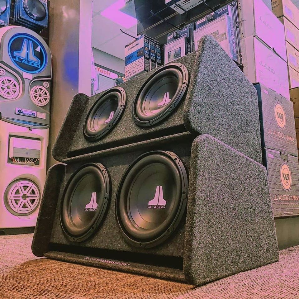dual enclosed subwoofers