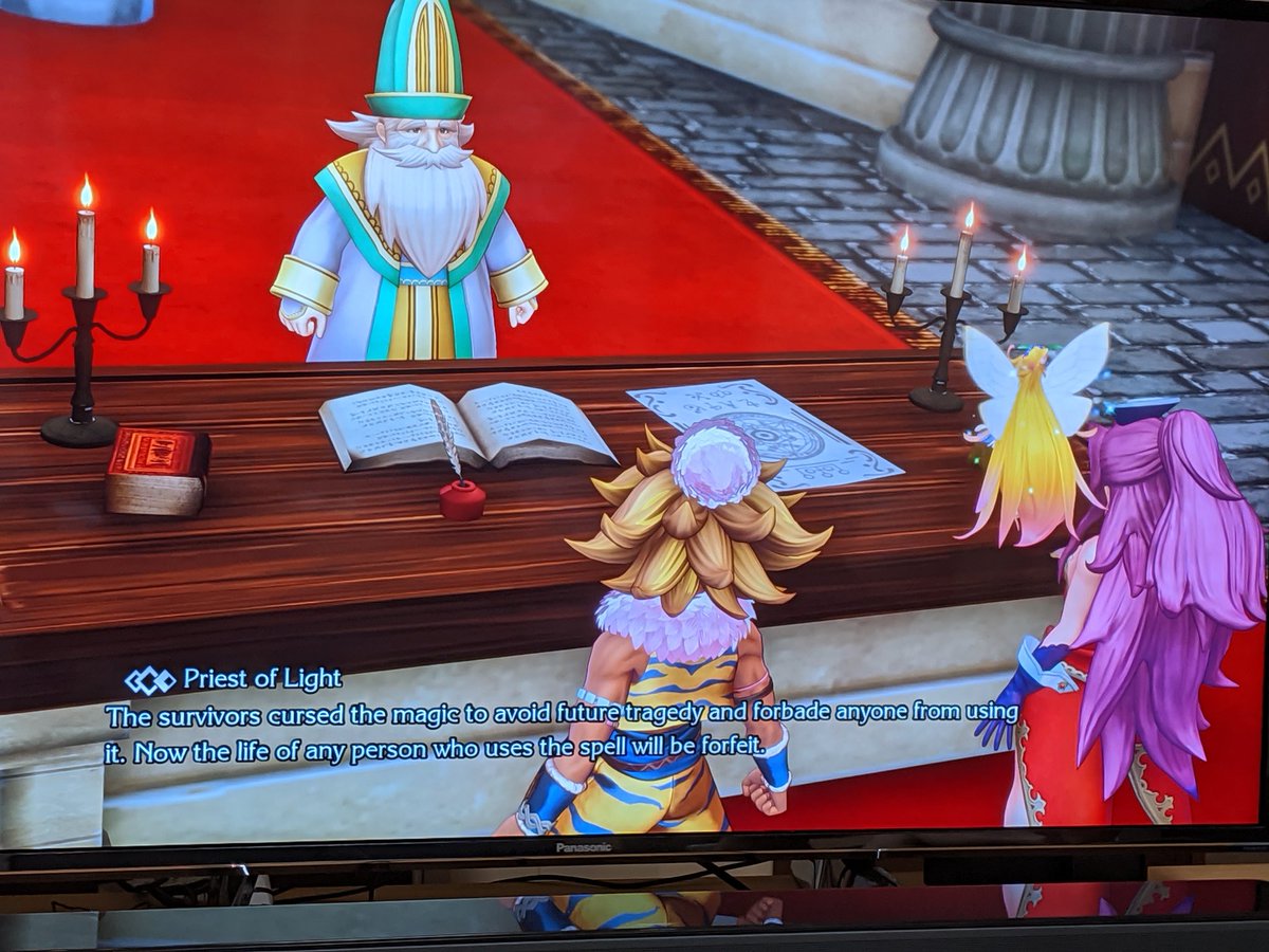 懐かしの聖剣伝説3 のリメイクを楽しみつつ、英語も勉強するという欲張りコース