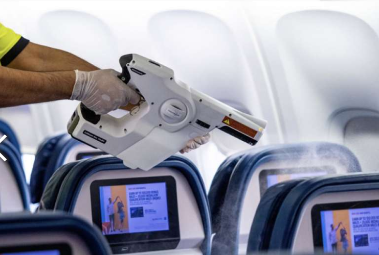 Airlines, hotels to implement 'electrostatic spraying' vs. coronavirus bit.ly/2VR8e1P #TravelSkills