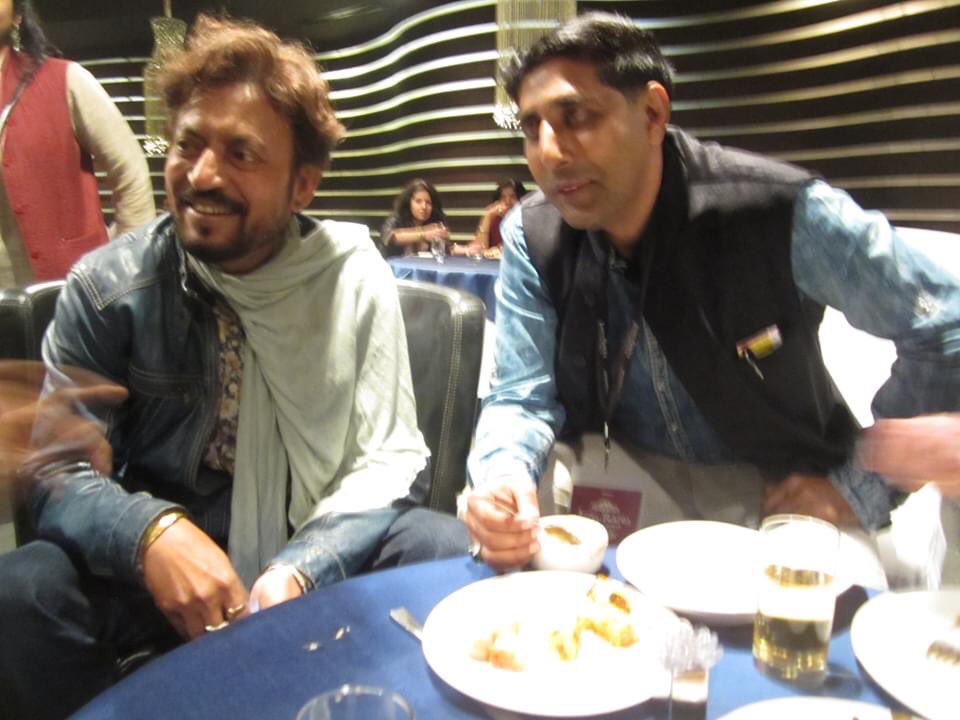 Memories with Irfan Khan 
#RIP #IrfanKhan #PaanSinghTomar