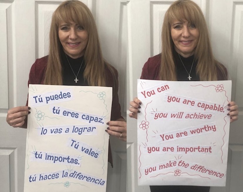 MHS Staff shoutouts: Sra. Supina knows YOU so well!