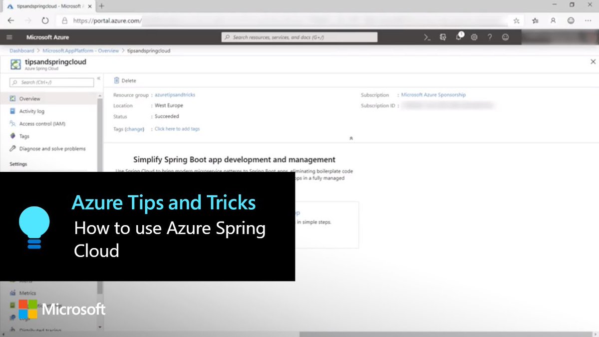 Check out these tips and tricks for working with #Azure Spring Cloud.

bit.ly/2W2cHNM