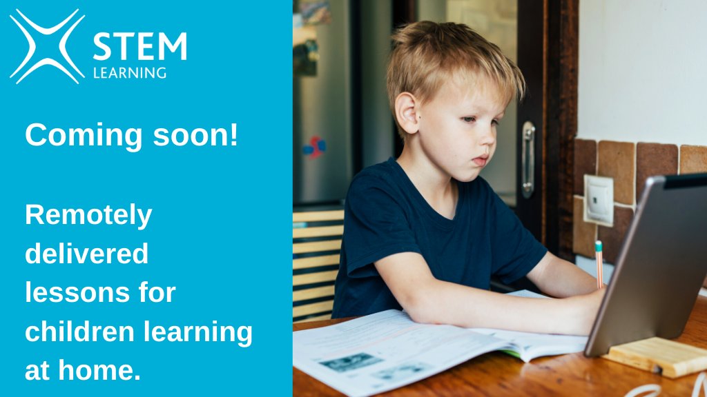 📣 COMING SOON: We will shortly be offering remotely-delivered, curriculum-linked lessons for children, which will be accompanied by live Q&amp;A sessions with our subject experts. Watch this space for more news #homelearningUK #HomeSchooling2020