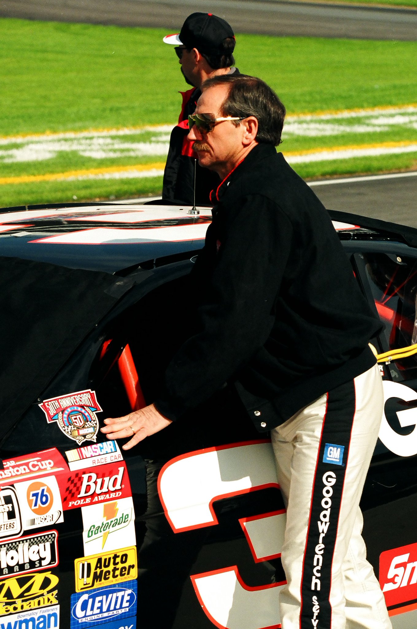Call him The Intimidator, Ironhead, whatever. The easiest is just The Man. Happy birthday to Dale Earnhardt. 