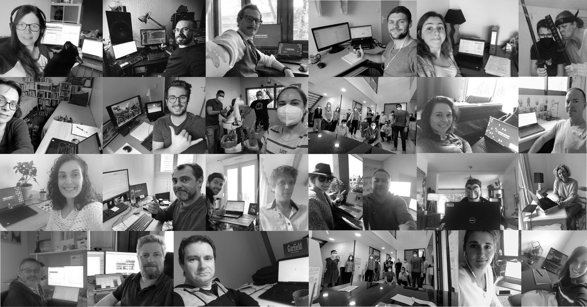 La team Zimmer Biomet Robotics toujours en action et dans la bonne humeur ! 🤖

#oneteam #ZBneverstop! #covid19