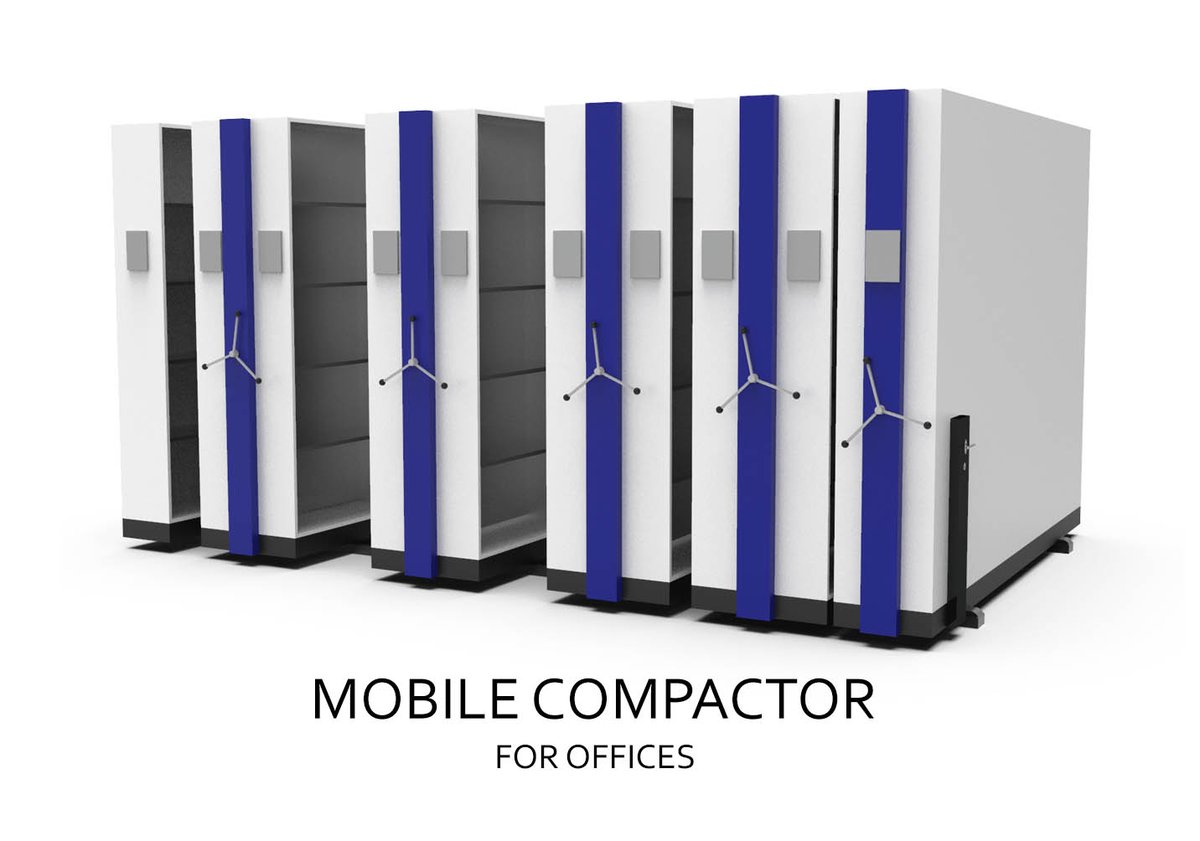 MyriadSystem's tweet image. We are Live With Our Mobile Compactor Storage System for all Office and commercial Storage, A innovated space saving furniture for new generation industrial uses.
.
Find More information and advantages of our product Mobile Racks: 
myriadstoragesystem.com/mobile-compact…
.
#MobileCompactor