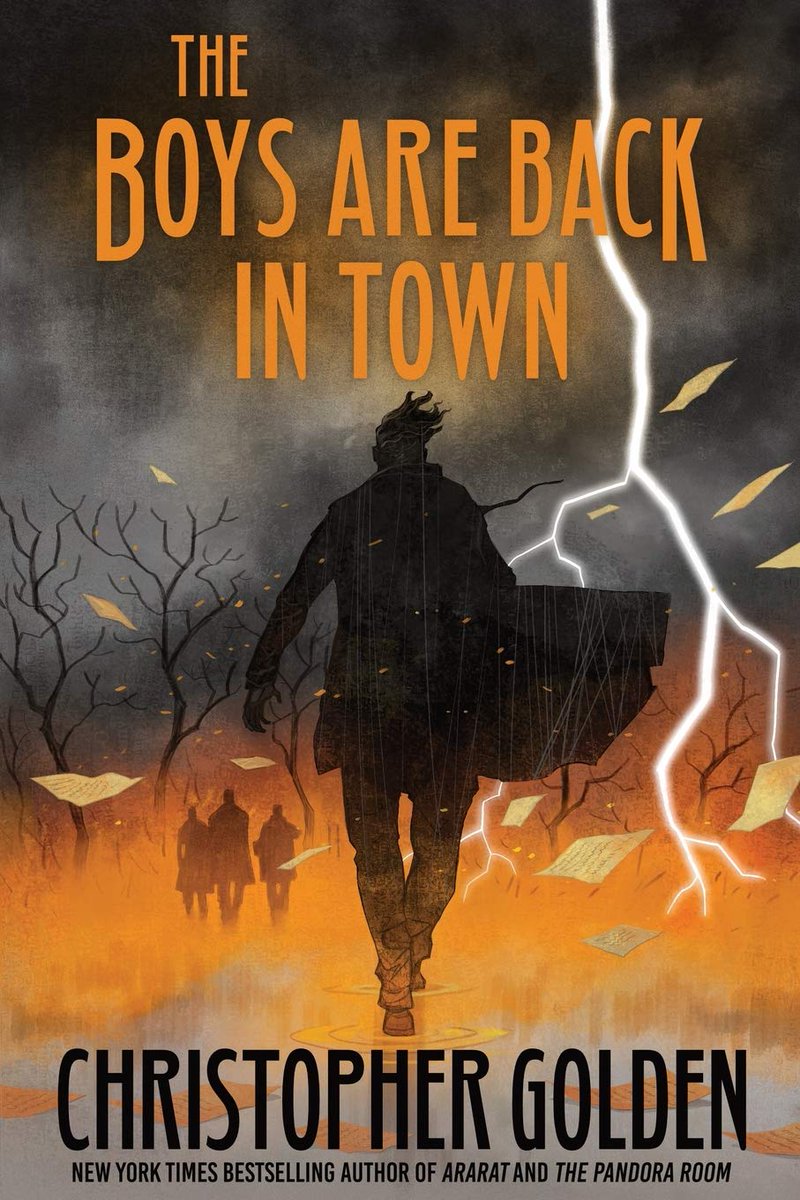 #HappyBookBirthday to me! This gorgeous new edition of one of my best THE BOYS ARE BACK IN TOWN comes courtesy of <a href="/HaverhillHouse2/">@HHPublishing</a> w/cover art by Peter Bergting and design by @DyerWilk Available RIGHT NOW!
