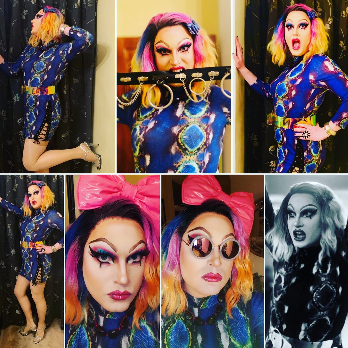 Lock down looks #1

#kezzydu #drag #dragqueen #limecrime #websterwigs #sugarpill #301lashes #elegantlashes #urbandecay #lgbtqa #boysinmakeup #WerkFromHome #mua