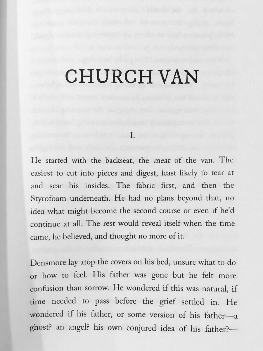 4/29/2020: “Church Van” by  @Aaron__Burch, from his 2014 collection BACKSWING, published by Queen’s Ferry Press.