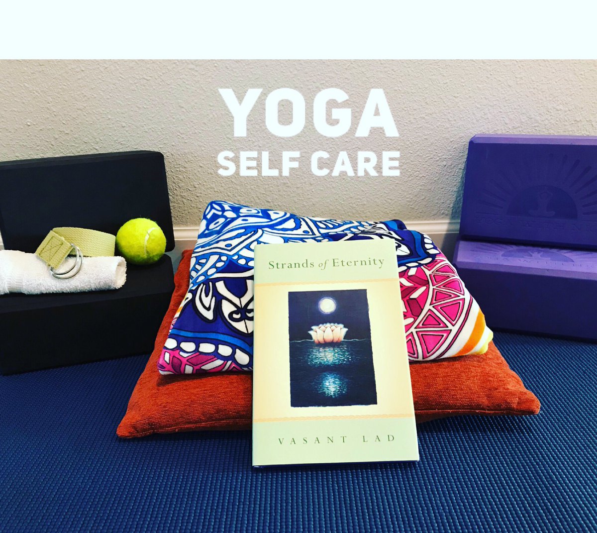 What does self care look like on your mat? Because we all show up to our mats in our own unique way using props may assist you with your practice in a safe way.
#yogaselfcare #unique #yogaforeverybody #wellnesswednesday  #yogaforrecovery #mentalhealthawareness #kulaforkarm #y12sr