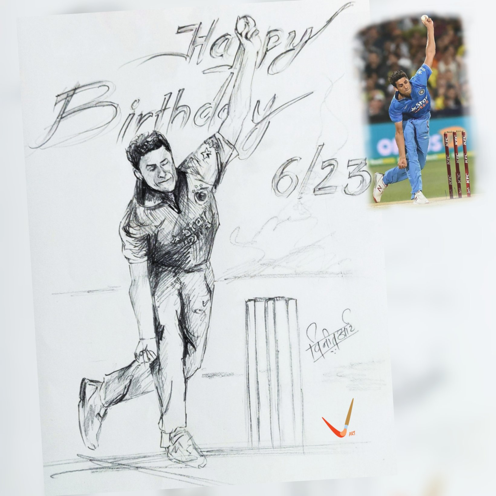 Happy birthday Champion
Ashish Nehra. 