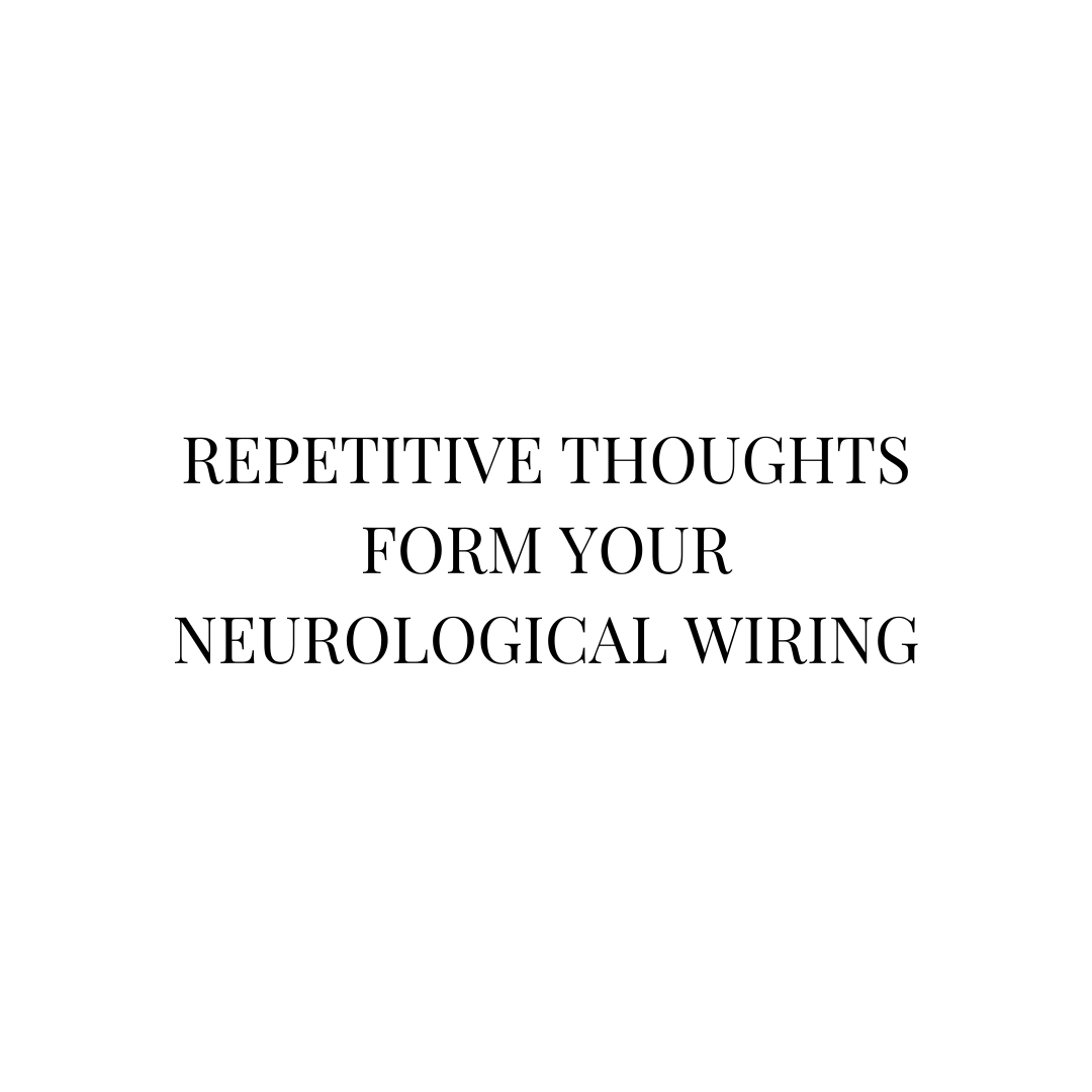 People wait around for winning lotto types of opportunities and fail to realize it's the small, seemingly meaningless decisions we make on a day-to-day basis. Your thoughts literally determine your quality of life.