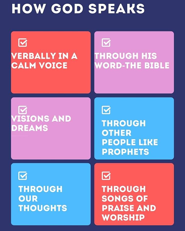 This is how God speaks... 🙏🙏