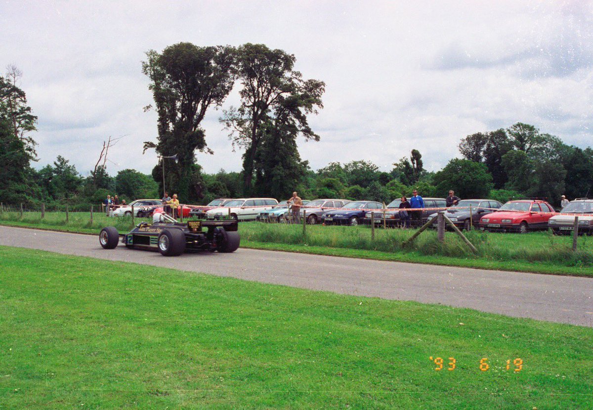 GregMVF4's tweet photo. ... and these from Dad doing for the first FoS in June 1993. Pics taken from the motorcycle paddock, which was a bit up from where the bridge is now. Changed a bit .... @fosgoodwood @GoodwoodRRC https://t.co/rVwuIhJDZW