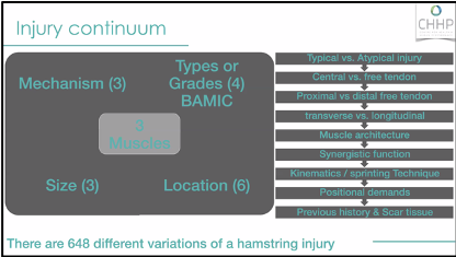 ColmOHare_'s tweet photo. Brilliant presentation from @JMoorephysio..so much information packed into that..648 different versions of injury and the importance kinematics plays in injury and rehab! @sportsmapnet #MasteringMuscles https://t.co/uLHXFSBf0V