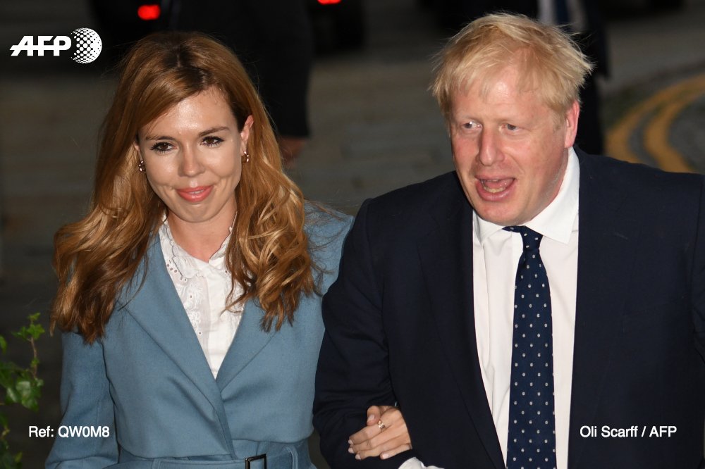 PM Inggris dan Carrie Symonds