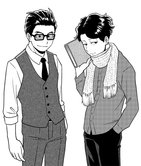 全然意識せず描いたけど、出来上がってみたら某TRI●k感が凄い。 