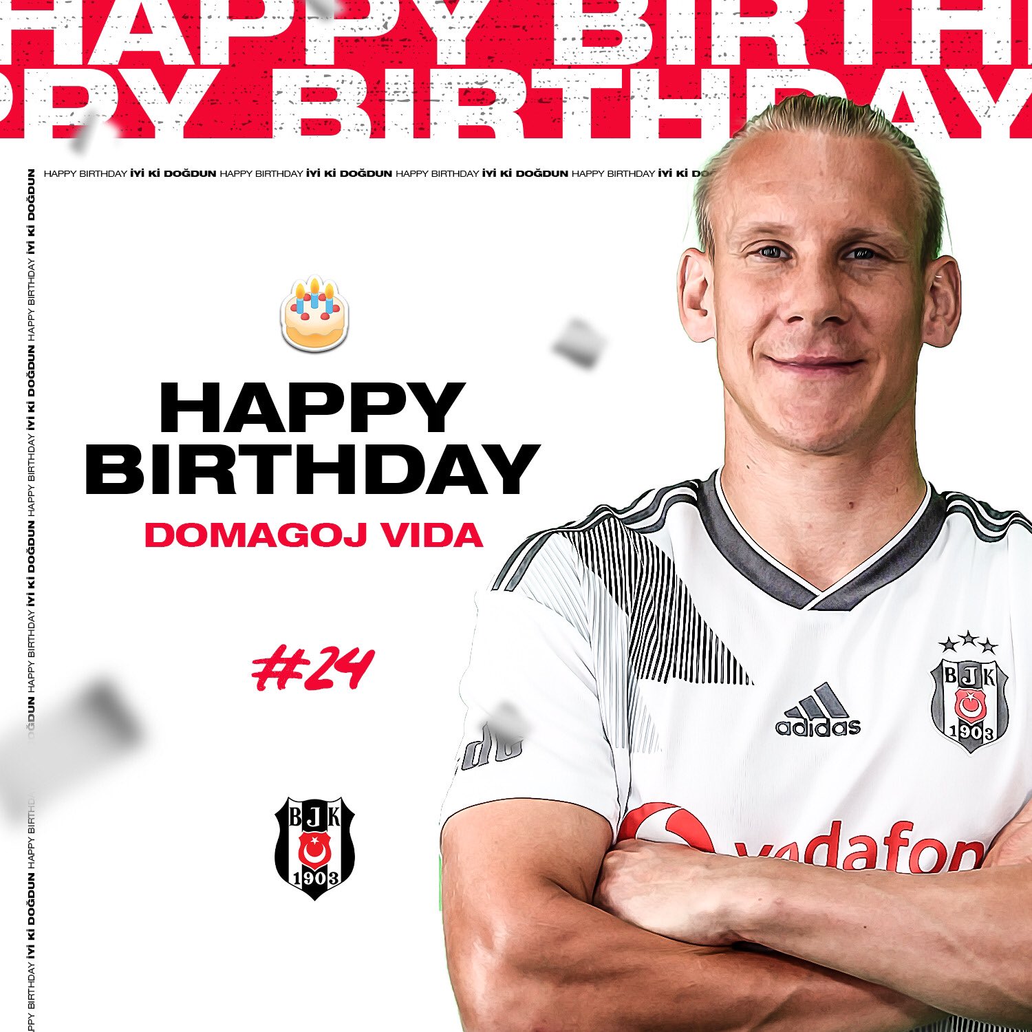 Happy Birthday Domagoj v da, Do um günün kutlu olsun.  