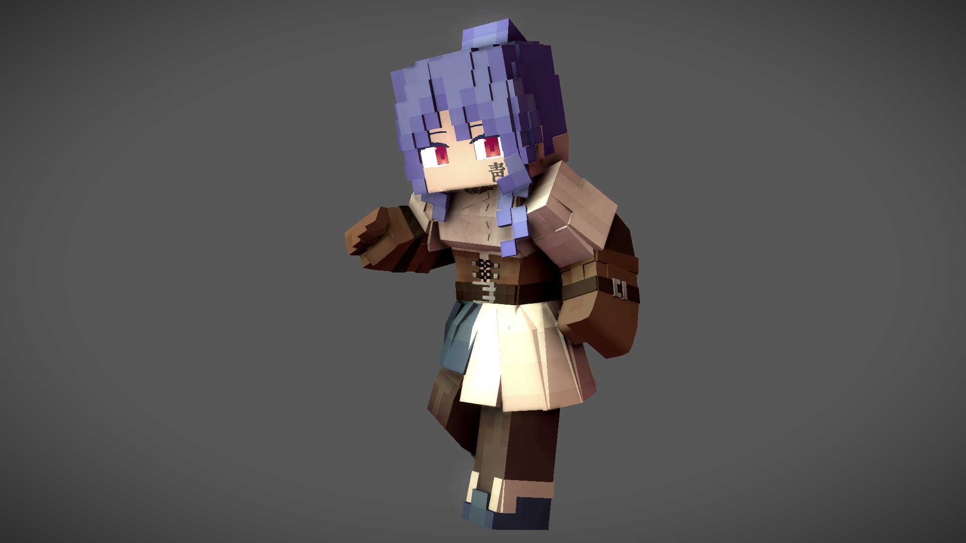 Mebig(메빅) on X:  #Minecraft #Mineimator  #Mine_imator #wallpaper #render #character #video   / X