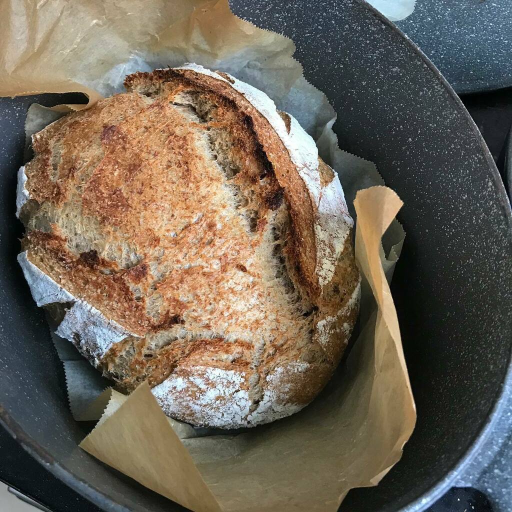 BreadBakerDani's tweet image. Simple pleasures. All you need is bread, freshly baked cooked just enough not to melt the butter! A simple sourdough loaf is my entry for challenge 4 #eatcaptureshare #ecsqc @shiptonmill flour (nearly all gone!) #realbread #artisanbread #sourdough #insta… instagr.am/p/B_j4N-Ojx_R/
