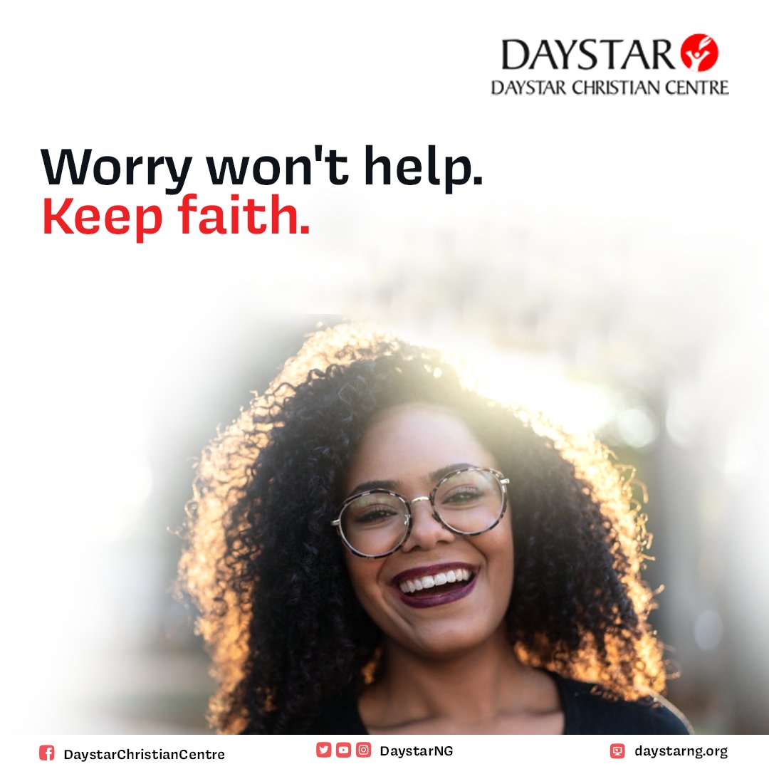 DaystarNG's tweet photo. Tell fearful souls,
"Courage! Take heart!
God is here, right here,
on his way to put things right
And redress all wrongs.
He's on his way! He'll save you!"
_
Isaiah 35:4 (MSG)
#DaystarMessageOfHope https://t.co/ss5DolW0rt