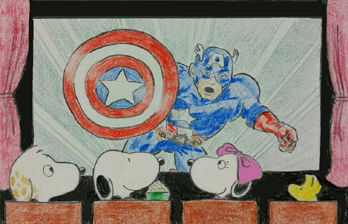 イラスト スヌーピー すみっコぐらし Illust Snoopy S Simaの漫画