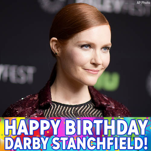 Happy Birthday to \"Scandal\" star Darby Stanchfield! 