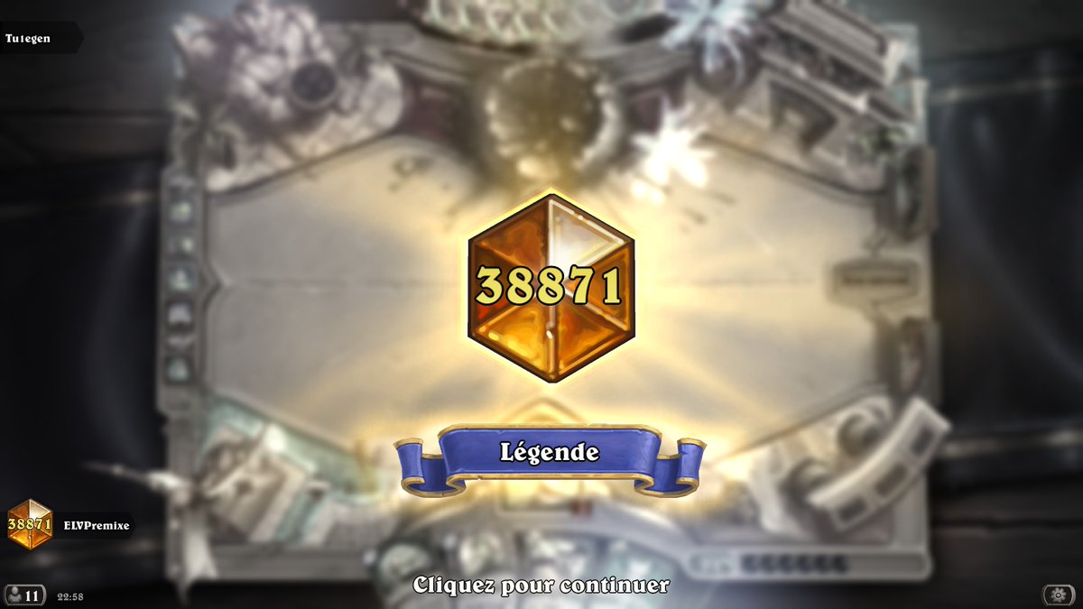 [Announcement - HS]

We are proud to see @PrEmiXe becoming a Legend for the first time !

Thank you to <a href="/ELVSparx/">Vincent</a> @Zokha_HS <a href="/fakocherHS/">Jeremy</a> and <a href="/LagoHStone/">ELV Lago</a> for their support and advice to him !

HUHA 👊